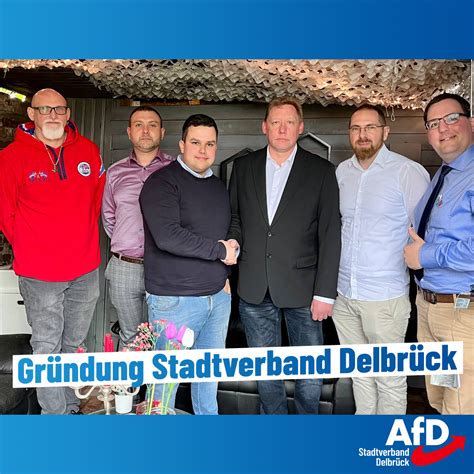 Gr Ndung Afd Stadtverband Delbr Ck Afd Kreisverband Paderborn