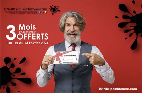 Infinite Pointdencre 3 Mois DAbonnement OFERTS Du 1er Au 14