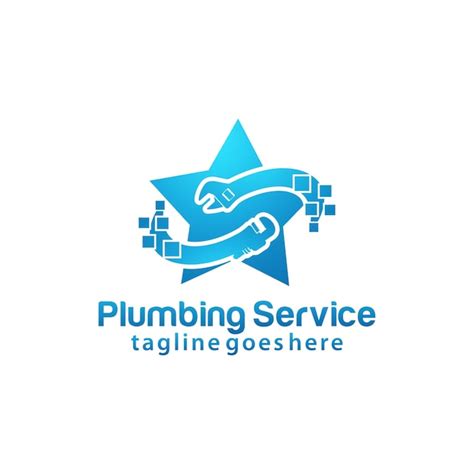 Premium Vector Plumbing Service Logo Design Template