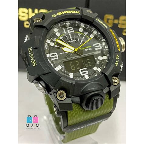 Rel Gio Masculino G Shock Mudmaster Black Out Shopee Brasil