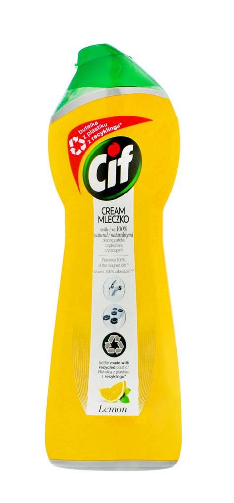 Cif Lemon Cream Mleczko do czyszczenia z mikrokryształkami 300g