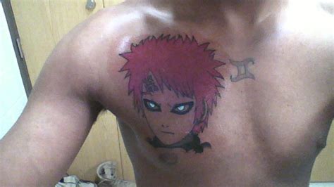 Gaara Tattoo My Beautiful Tattoo Of Gaara Robert Brown Flickr