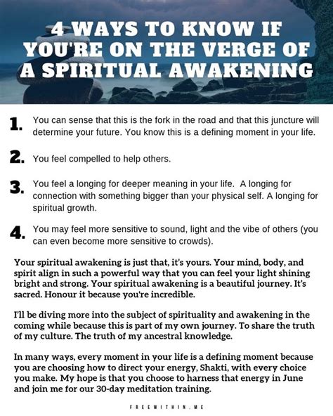 Discover The Ways To Know If You Re On The Verge Of A Spiritual