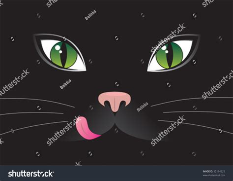 Vector Green Eyes Stock Vector (Royalty Free) 55114222 | Shutterstock