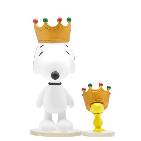 Medicom X Peanuts Udf Series 6 Crown Snoopy And Woodstock Multi End