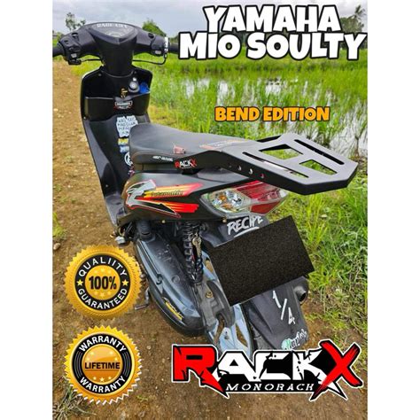 RACK X MONORACK BRACKET FOR YAMAHA MIO SOULTY MIO SOUL BEND EDITION