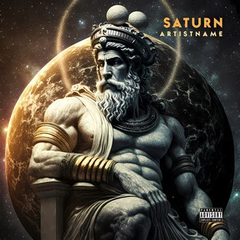 Buy Saturn Saturn Premade Album Cover Art • Buy Cover Artwork