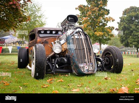 1936 Chevrolet Pick Up Rat Rod At A Prescott Hill Climb Event