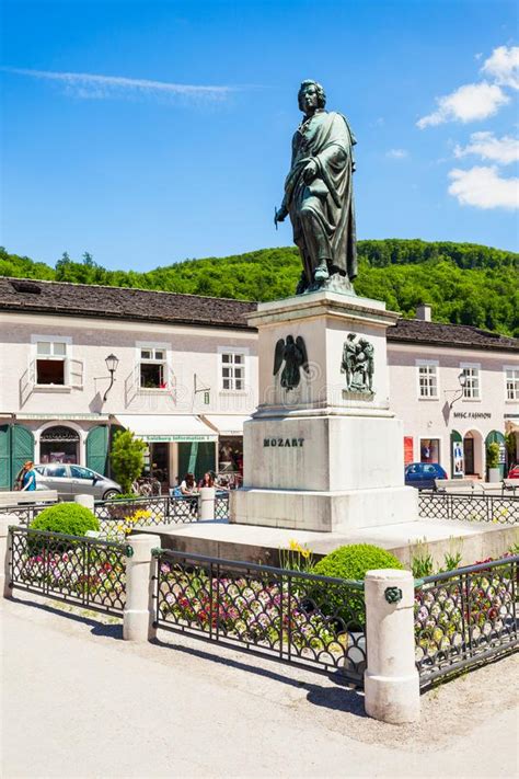 Mozart Monument In Salzburg Editorial Stock Photo Image Of Music