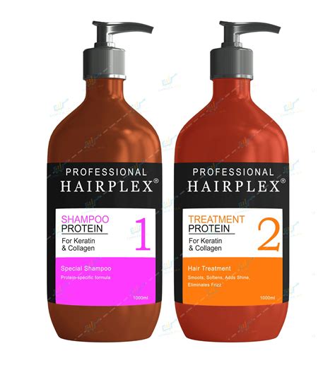 Hairplex Kit de lissage à la Protéine collagène sans ammoniaque pour