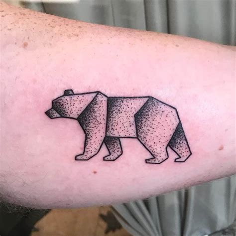 Bear Geometric Tattoo Images Bear Geometric Tattoo Images