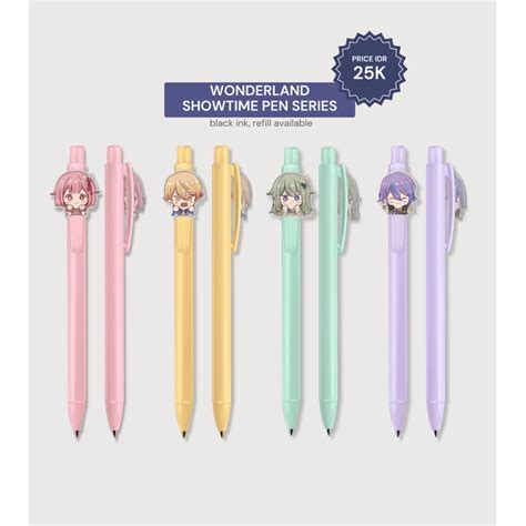 Jual WXS PEN Wonderland X Showtime Tsukasa Rui Nene Emu Shopee