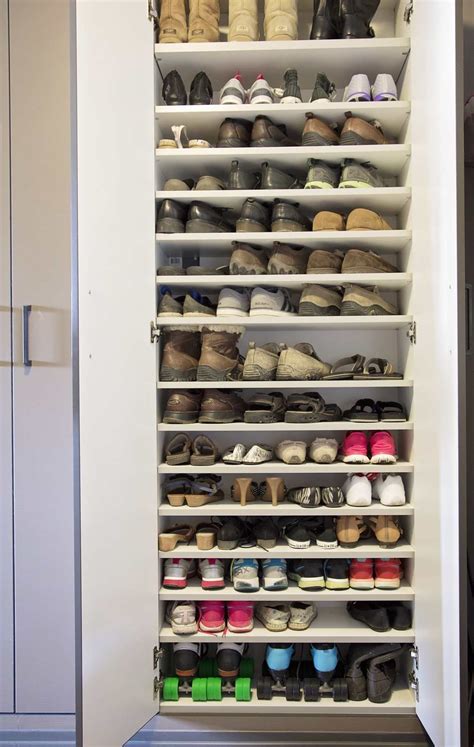 The Shoe Storage Ideas That Maximizes Home Space Garage Shoe Storage