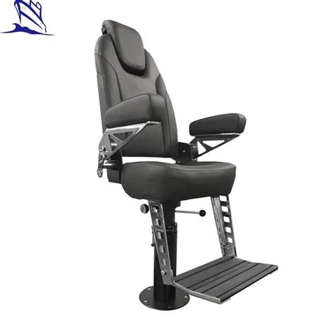 Comfortable Marine Aluminium And Leather Driving Chair Captain Seats