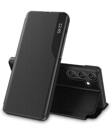 Tech-Protect Smart View Black Wallet Case - For Samsung Galaxy A34 5G