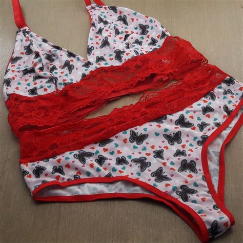 Conjunto Flor Lingerie BR Atacado Para Revenda