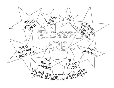 Free Printable Printable Beatitudes Free Printable Templates