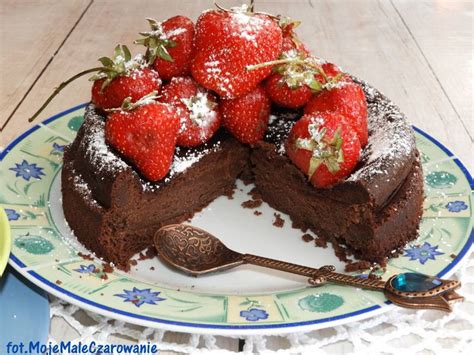 Przepis Na Szwedzkie Ciasto Czekoladowe Bez M Ki Kladdkaka Moje