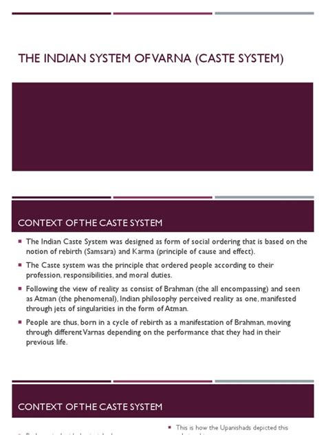 CASTE SYSTEM | Brahman | Ātman (Hinduism)