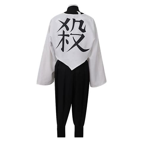 Anime Dämon Slayer Kimetsu No Yaiba Shinazugawa Sanemi Cosplay Kostüm