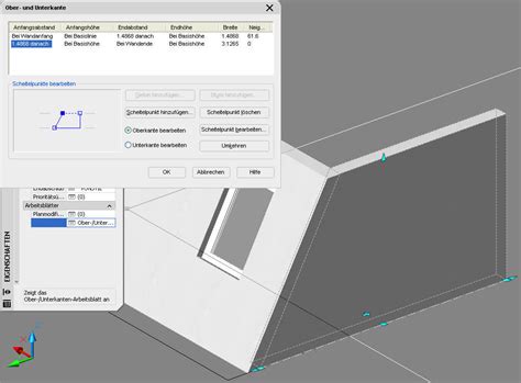 Verschneidung Von Schr Ger Wand Autodesk Autocad Architecture Aca Adt