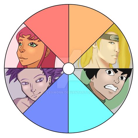 Color Wheel Challenge 4 By Veswork On Deviantart