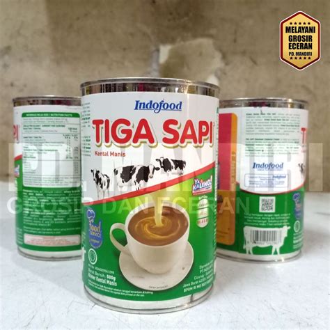 Jual Indofood Tiga Sapi Krimer Kental Manis Gr Shopee Indonesia