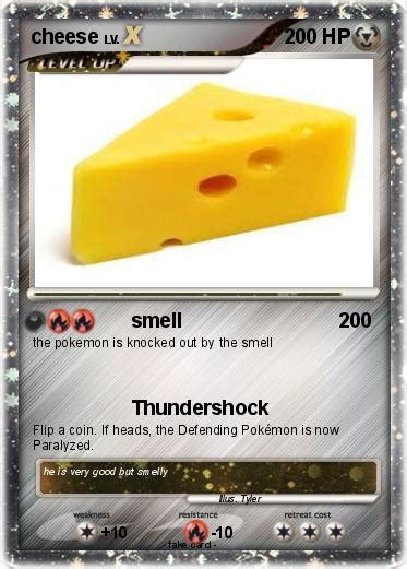 Pokémon Cheese 260 260 Smell My Pokemon Card