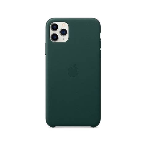 Apple Iphone 11 Pro Max Leather Case Forest Green Zelená Sunnysoft