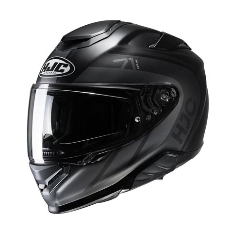 Hjc Rpha Mapos Black Grey Hjc Motorcycle Helmets Two Wheel