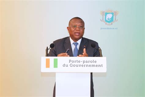 Communiqu Du Conseil Des Ministres Du Mercredi Juin Abidjan