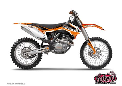 Ktm Sx Dirt Bike Pulsar Graphic Kit Black Kutvek Kit Graphik