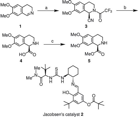 Scheme 1 Reagents And Conditions A Hcn 1 5 Equiv Jacobsen S Download Scientific Diagram