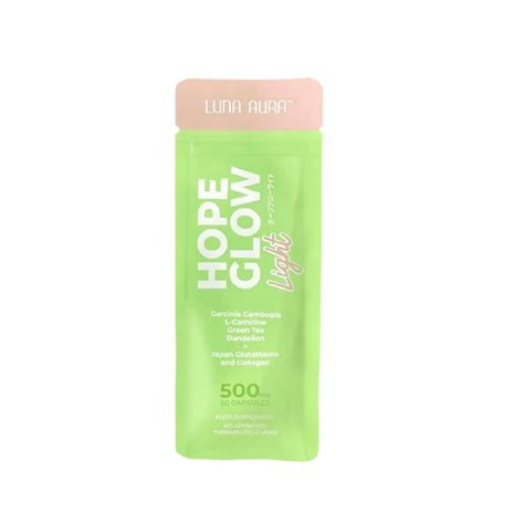 Luna Aura Hope Glow Light 500mg 30 Capsules | Top in Qatar