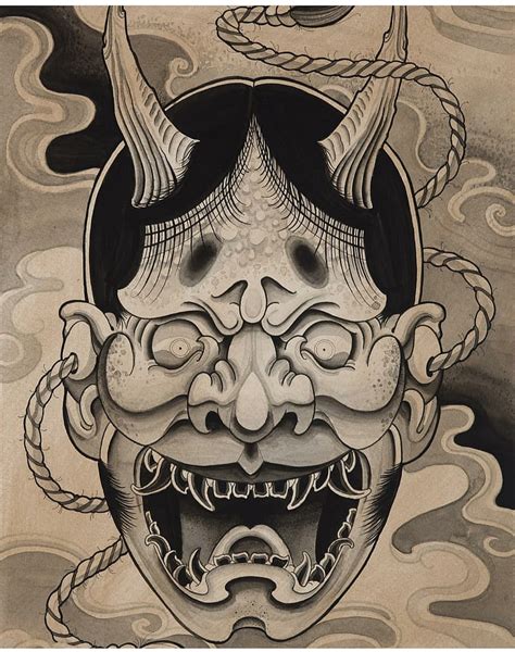 Hannya diseño de tatuaje Fondo de pantalla de teléfono HD SmartResize