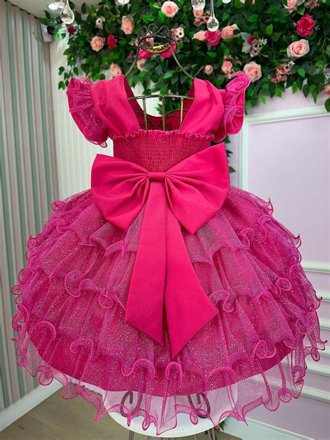 Vestido Ysa Kids Belinda Pink - BELLI KIDS ATACADO