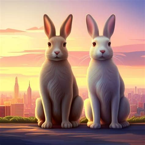 Rabbits Ai Generated Artwork Nightcafe Creator