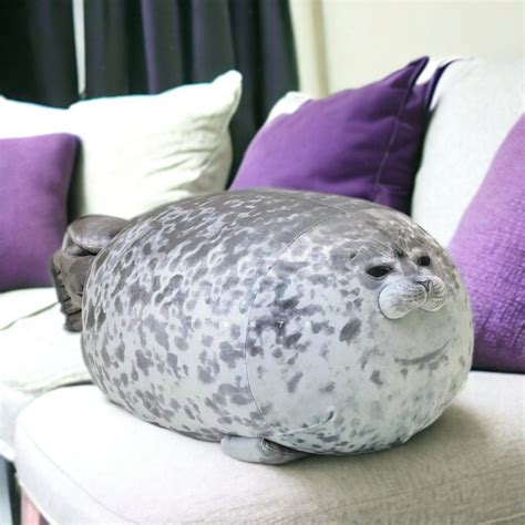 Seal Plush Seal Plushie Seal Pillow Animal Plush Animal Pillow Novelty ...