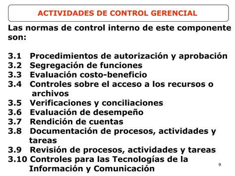 La Estructura De Control Interno PPT