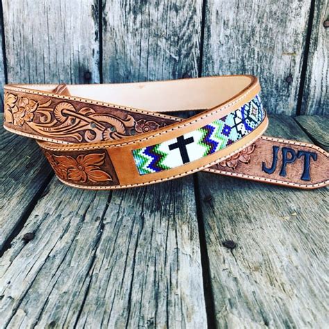 Custom Beaded Belt Etsy