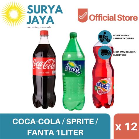 Jual Distributor Coca Cola Sprite Fanta 1L Isi 1pcs Agen Coca Cola