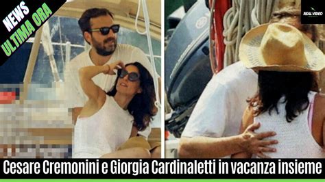 Cesare Cremonini E Giorgia Cardinaletti In Vacanza Insieme Lui L Ha