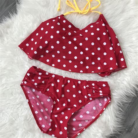 Polka Dot Bikini Women S Fashion Swimwear Bikinis Swimsuits On Carousell
