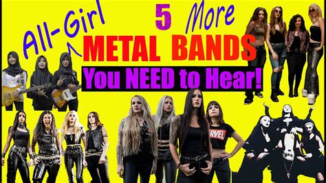 5 More All Woman Metal Bands You Need To Hear Youtube