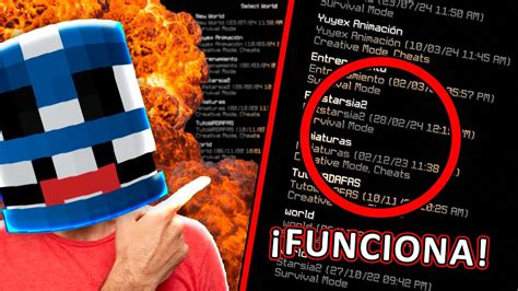 Como Crear Un Mundo En Minecraft Funciona Youtube