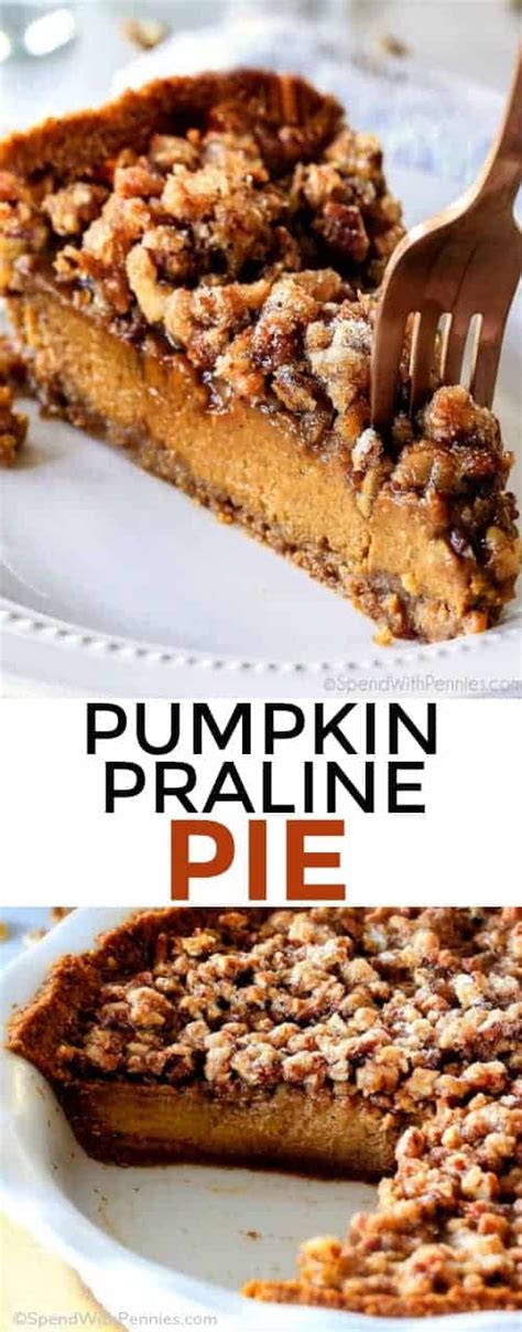 Praline Pumpkin Pie Spend With Pennies