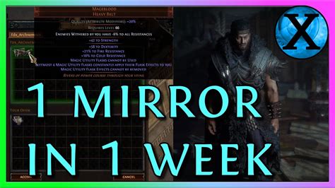 Path Of Exile How I Earned Mirror In Week To Buy A Mageblood