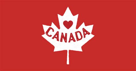 I Love Canada - Canada - Sticker | TeePublic