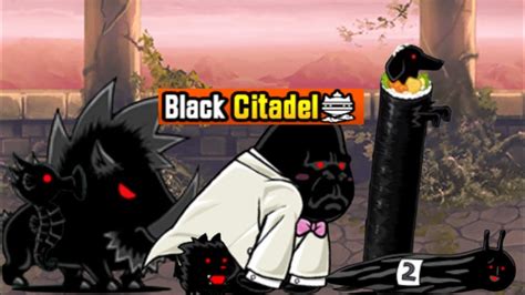 Battle Cats Beating Black Citadel Top Floor No Ubers Youtube