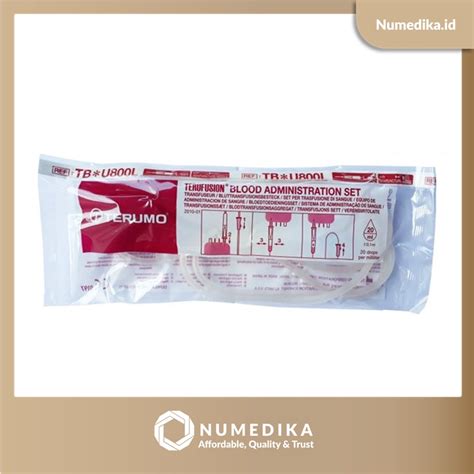 Jual Blood Set Terufusion Blood Administration Set Terumo TB U800L Per